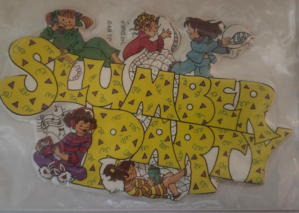 Vintage 1991 Wilton Slumber Party Cake Decorating Kit 1600-1015 NOS
